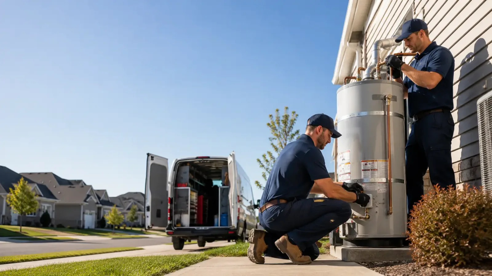 Water Heater Installation in Forest Lake, MN